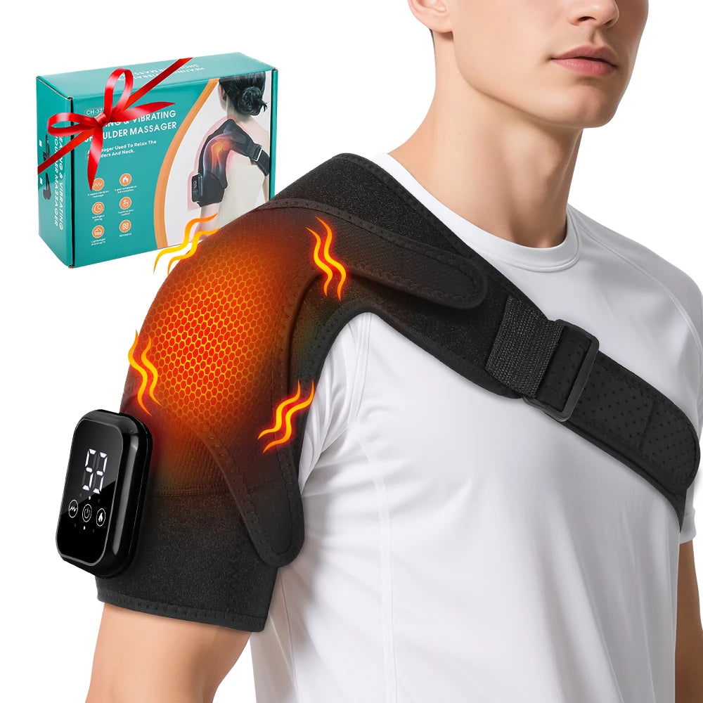 MsDear Electric Heating Massage Brace For Elbow Joint Pain Relief