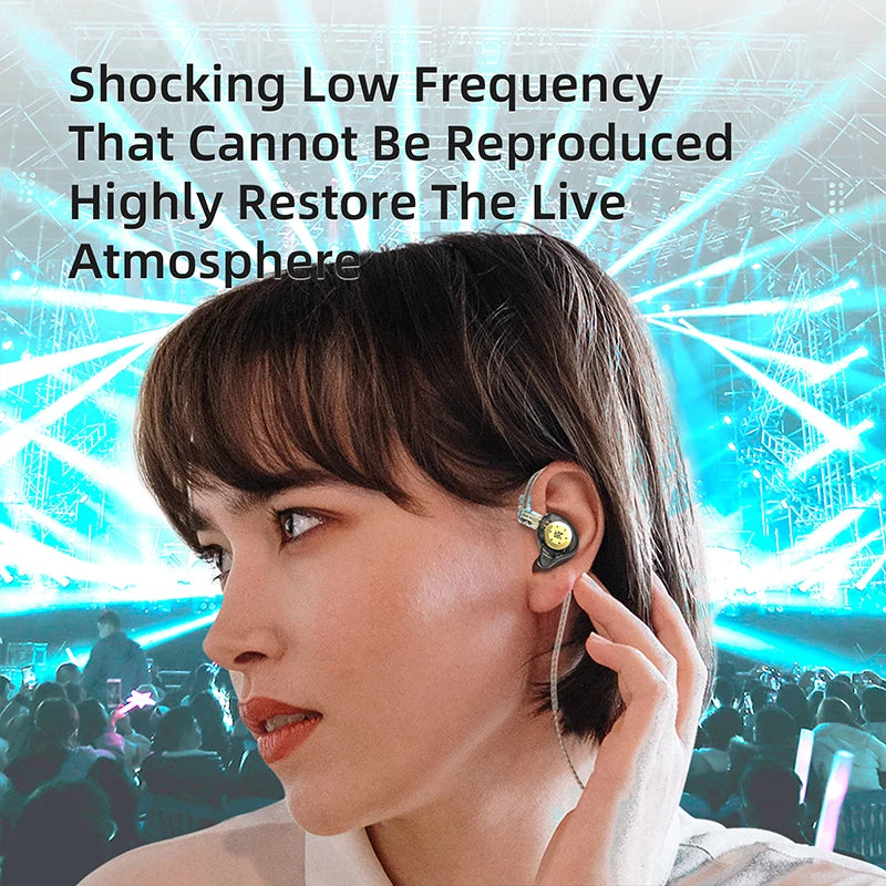 KZ EDX PRO 10mm Dual HiFi Earphones