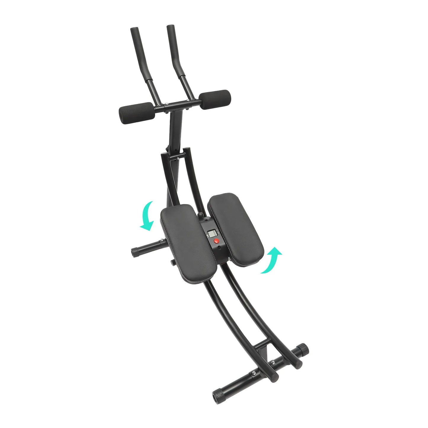 Foldable Abdominal Machine With LED Display 3 Gears Rotation