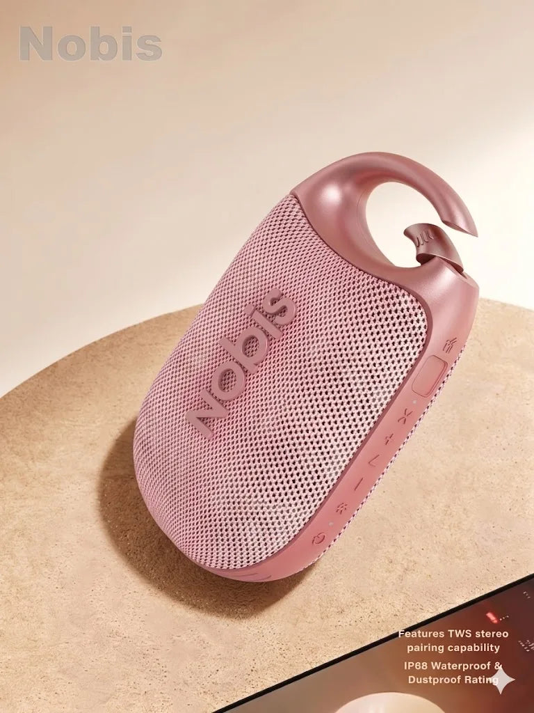 Nobis IP68 Waterproof Bluetooth Speaker 8W Stereo Sound 24H Playtime