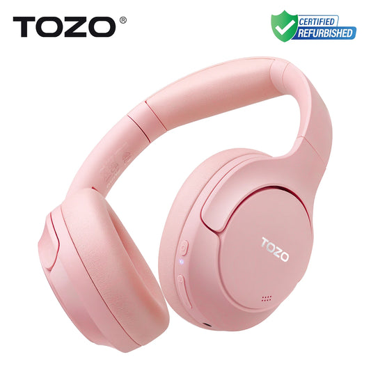 TOZO Refurbished Hi-Res Over Ear Headphones Hybrid ANC