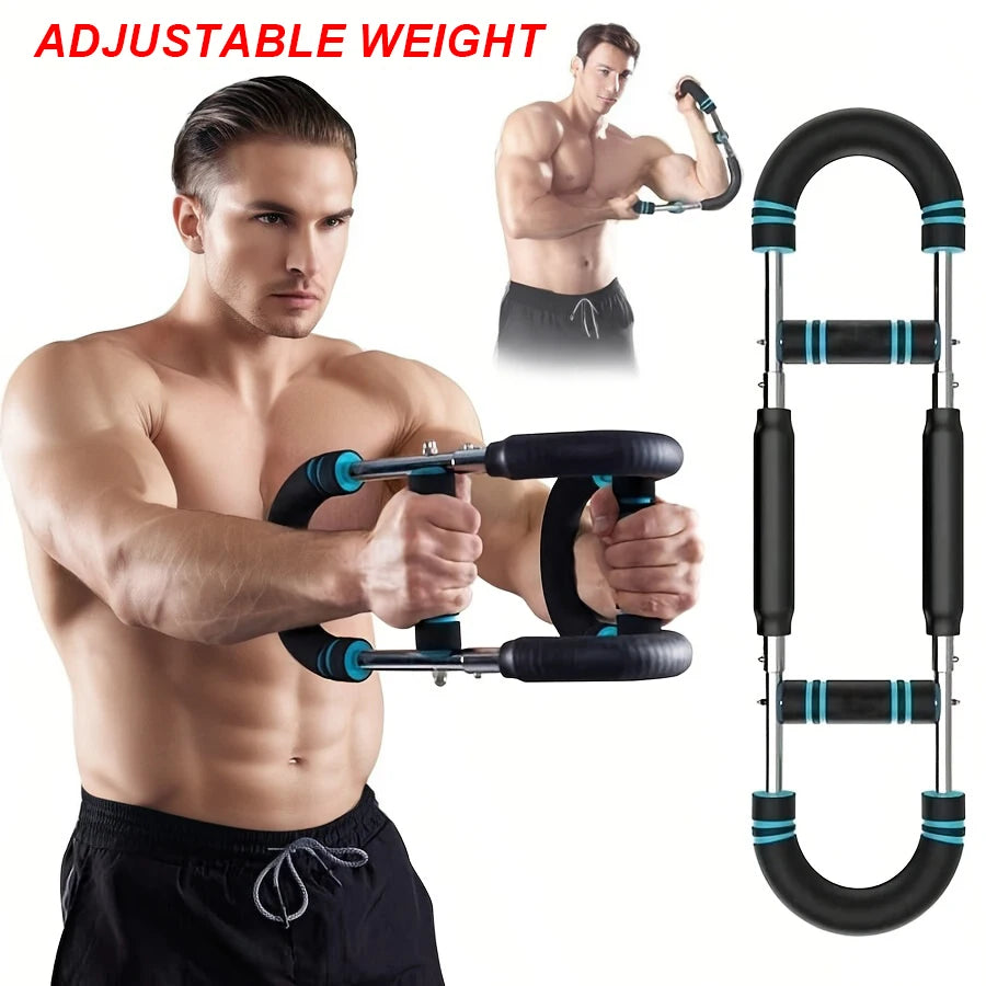 U Shaped Power Twister Bar, Hand Gripper Arm Training Equipment