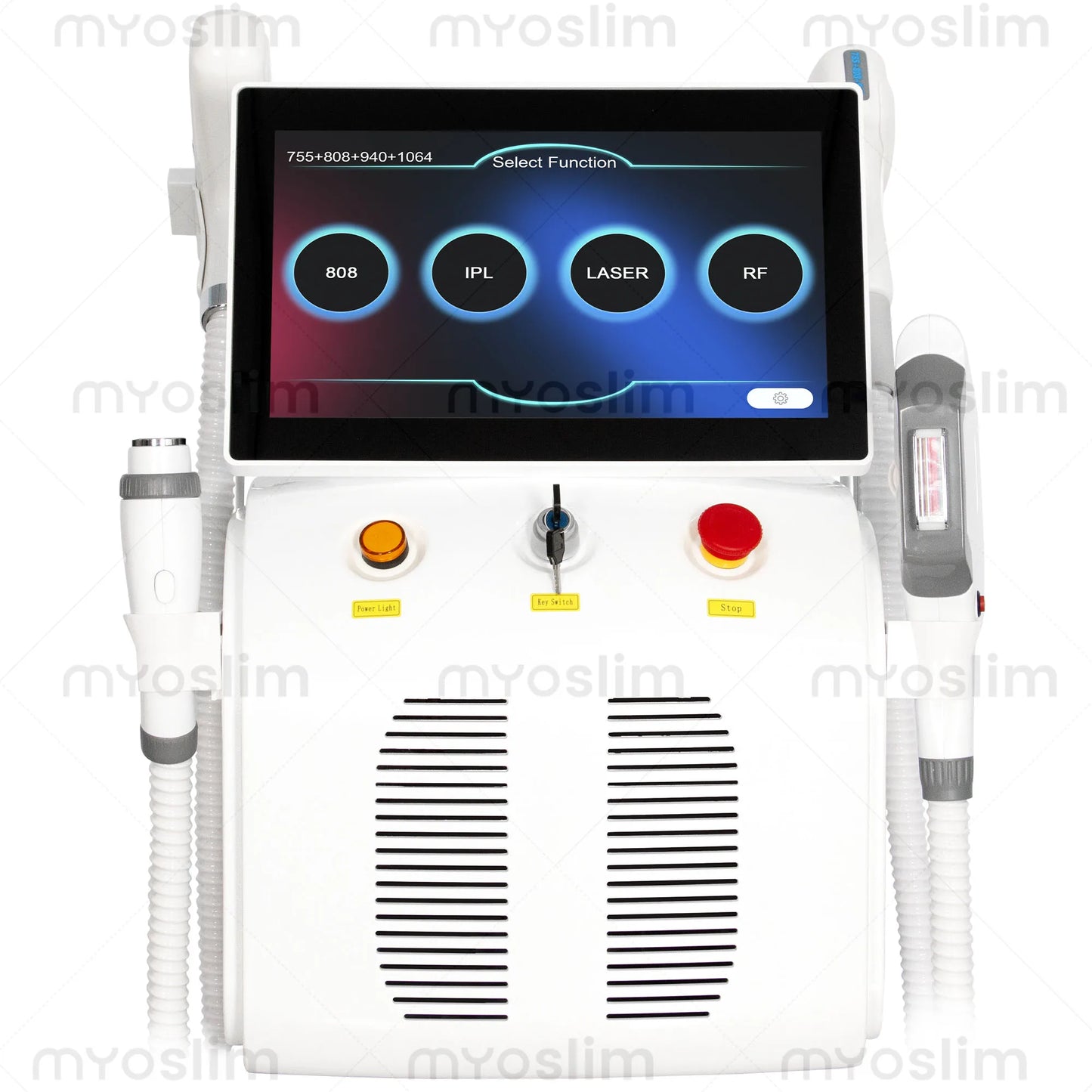 Diode Hair Removal 4 IN 1 5000W FAC 755 808 940 1064nm Soprano Painless Permanent Hair Removal CE Certified Beauty Device