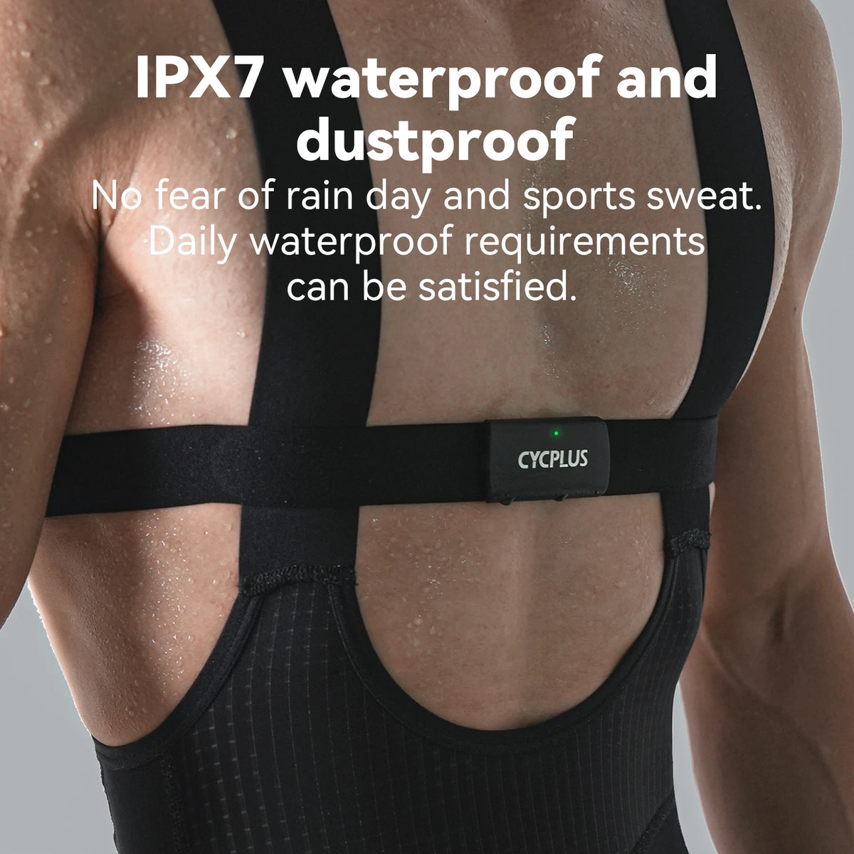CYCPLUS H2 Heart Rate Monitor Chest Strap Bluetooth Smart Tracking