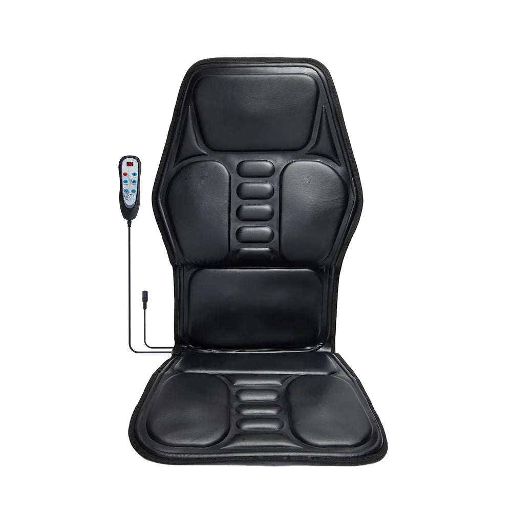 Massage Chair Pad with Heat, Back Massager Seat Cushion