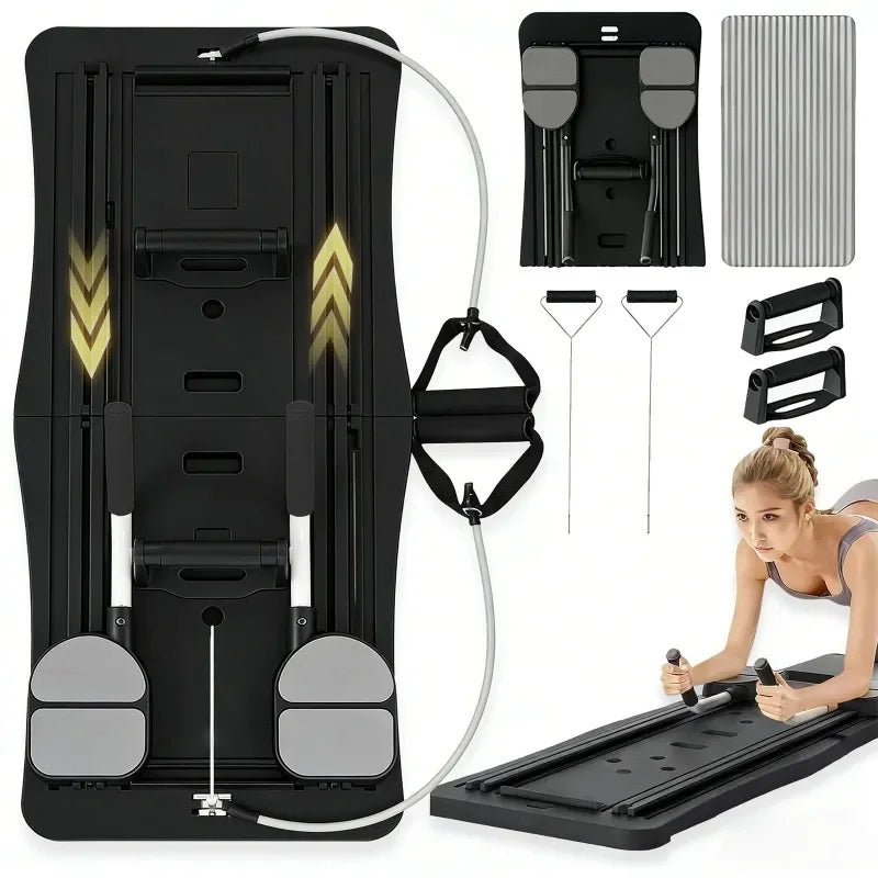 Foldable Pilates Board Core Trainer for Full Body Workouts