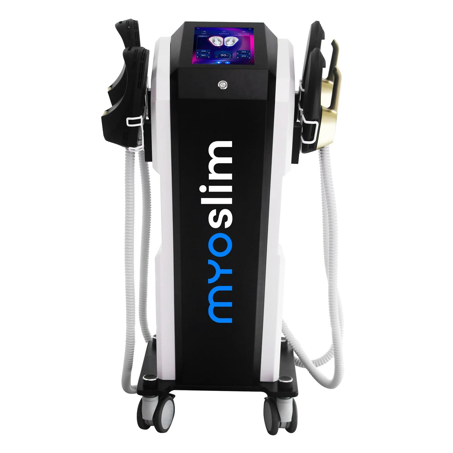Portable Myoslim Neo EMS Slimming Machine Electromagnetic Muscle Stimulate Fat Burn Body Shaping Muscle Build Beauty Equipment.