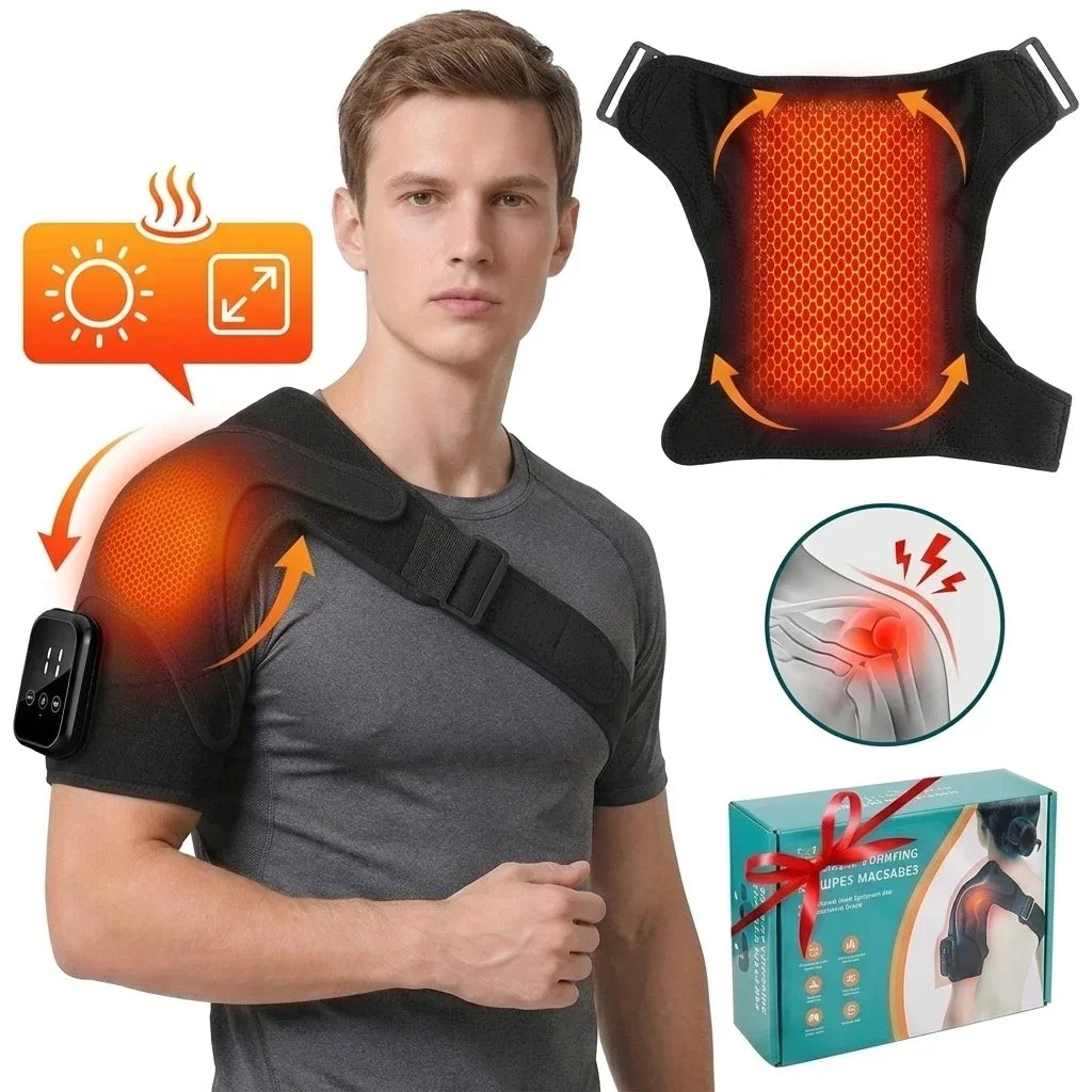 MsDear Electric Heating Massage Brace For Elbow Joint Pain Relief