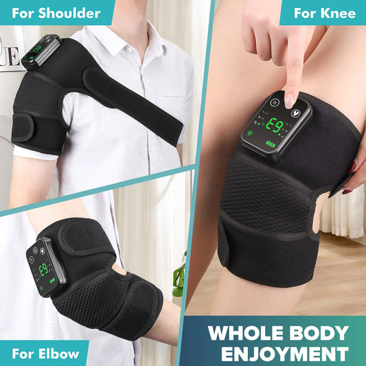 Electric Heating Knee Massage Device with vibration