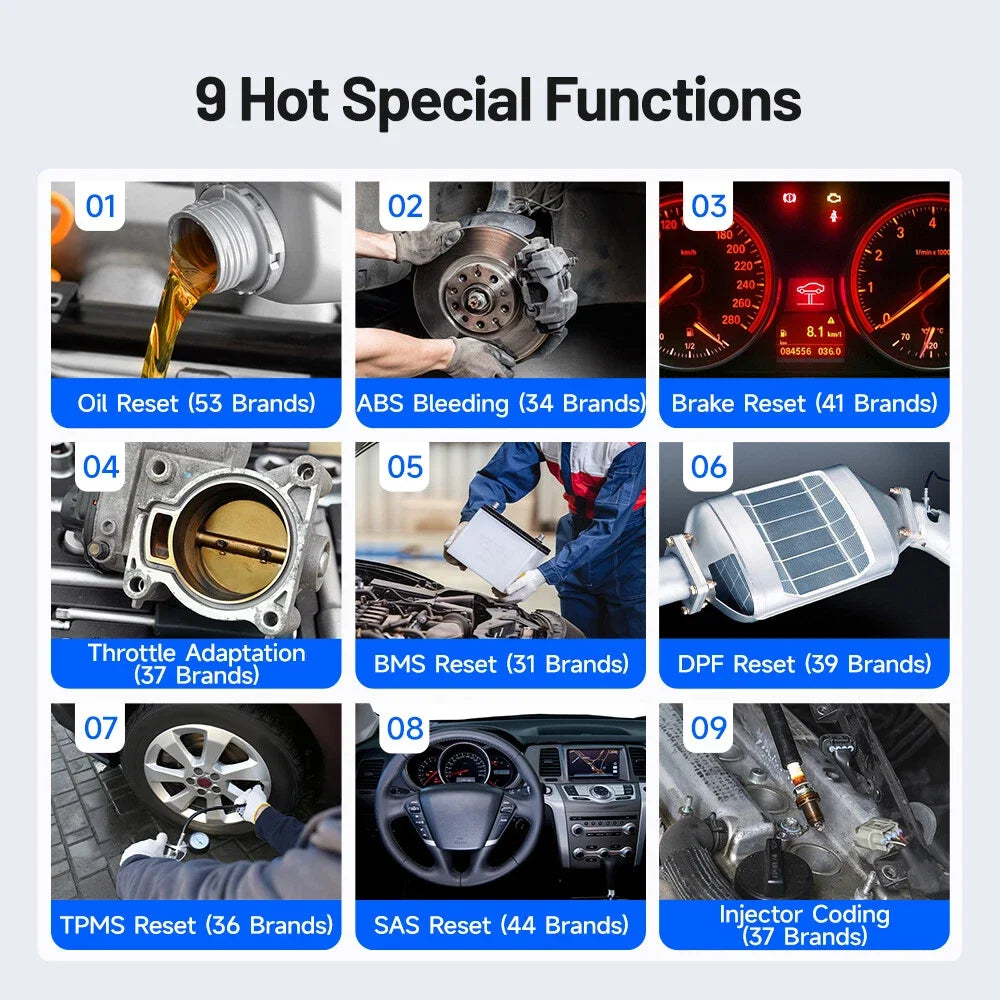 TOPDON  ABS SRS TPMS Engine Test Auto Repair Mechanical Tool