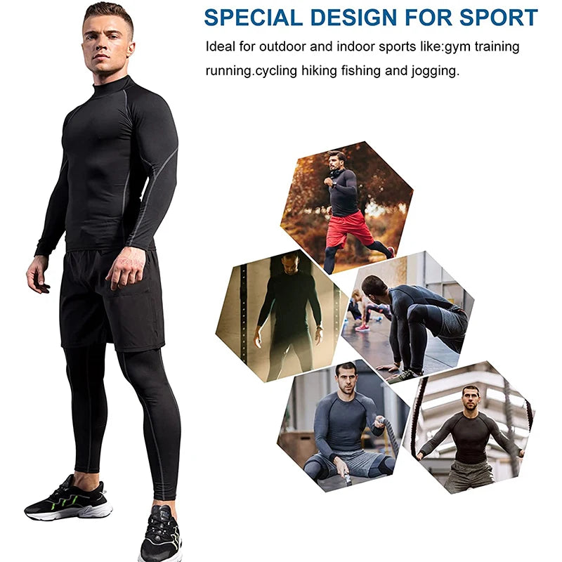 Men Sport Quick Dry Tee Running Gym Fitness Top