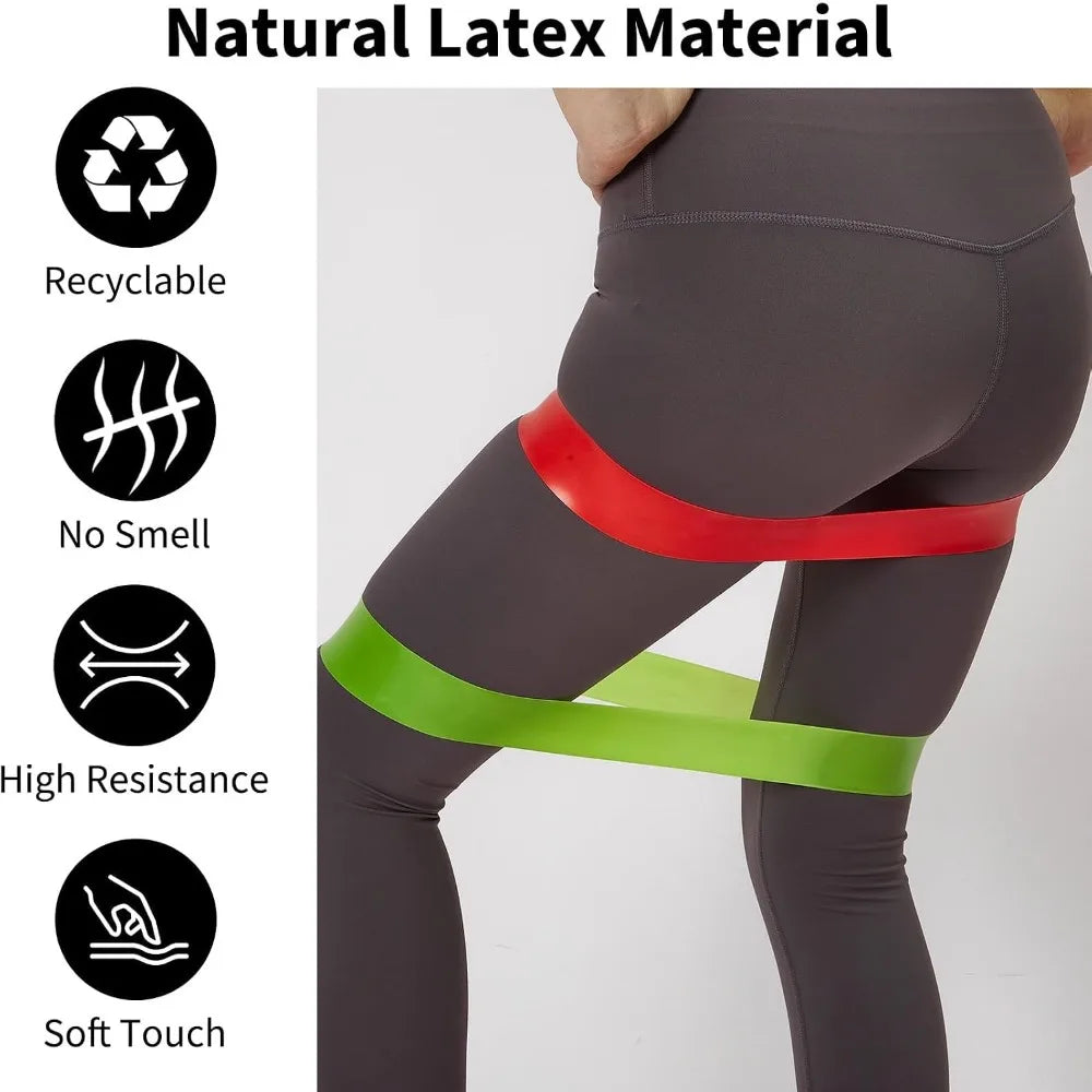 TPE Resistance Bands for Strength Training Fitness and Muscle Stretching