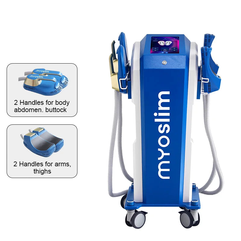 Portable Myoslim Neo EMS Slimming Machine Electromagnetic Muscle Stimulate Fat Burn Body Shaping Muscle Build Beauty Equipment.