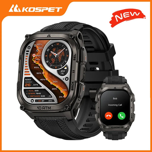KOSPET Tank M4 Smart Watch With GPS And 24 7 Health Monitor