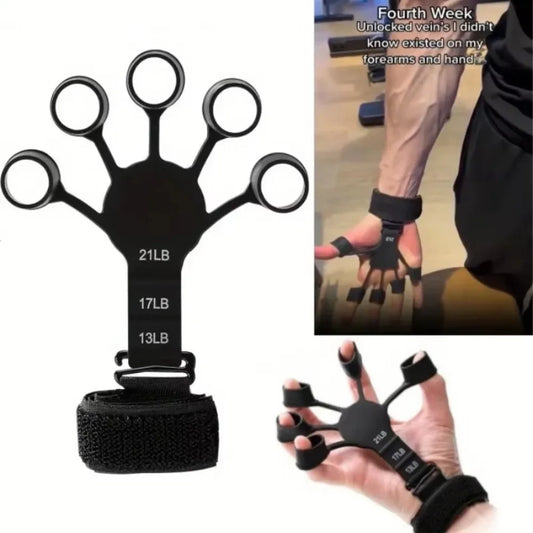 Adjustable Silicone Finger Hand Grip Trainer