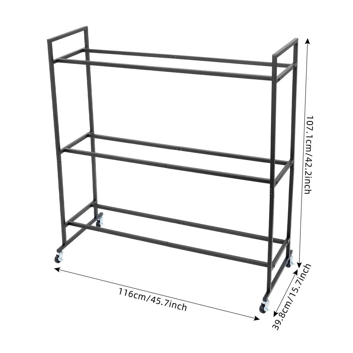 Heavy Duty Exercise Ball Storage Rack and Yoga Ball Organizer