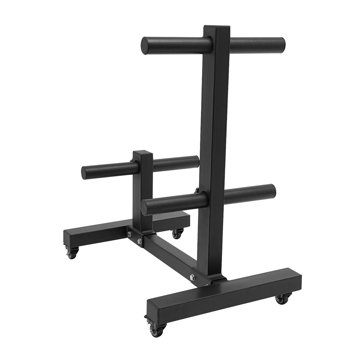 Heavy Duty Steel Weight Plate Storage Rack With Six Pegs
