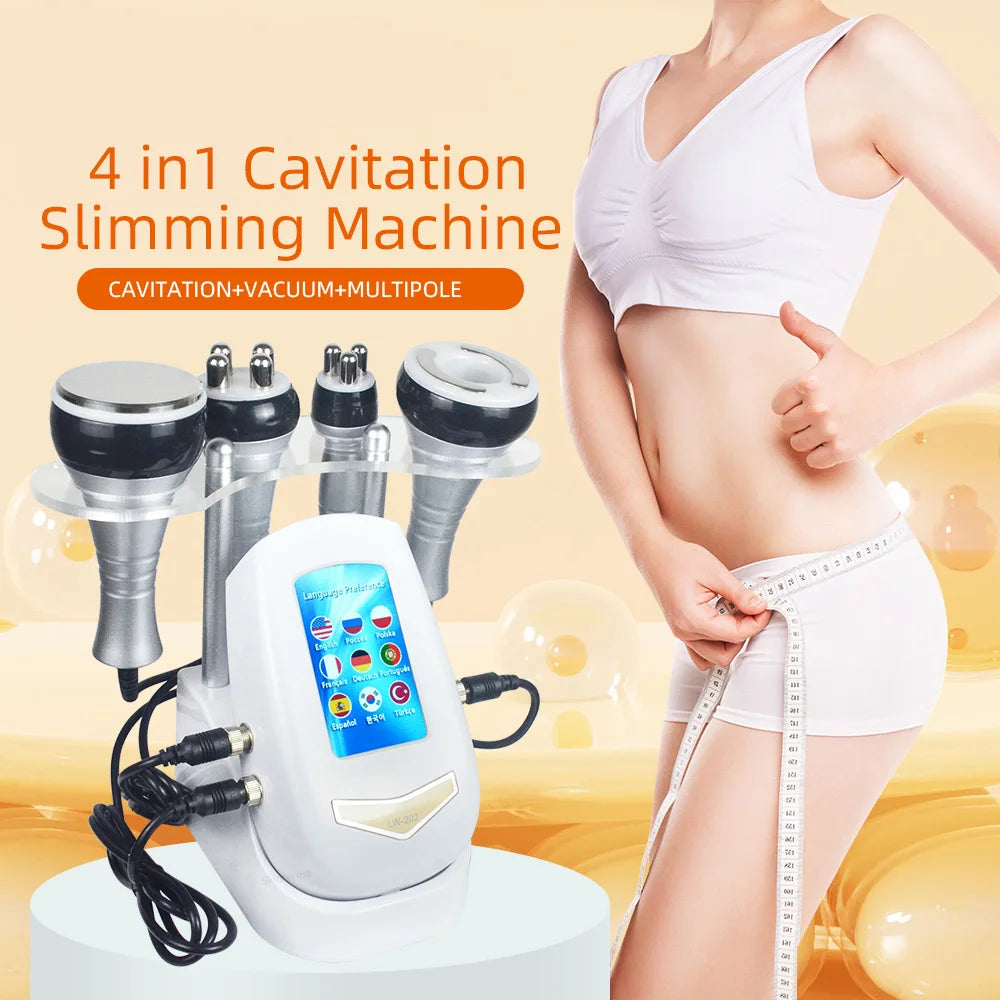 Nourishbel 4In1 40k Cavitation Ultrasonic Slimming Machine