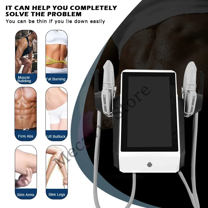 2026 Professional Muscle Stimulation Fat Burning Body Slimming Device Sale MECAVIE EMSNOVA Therapy 15 EMS Machine 6500W