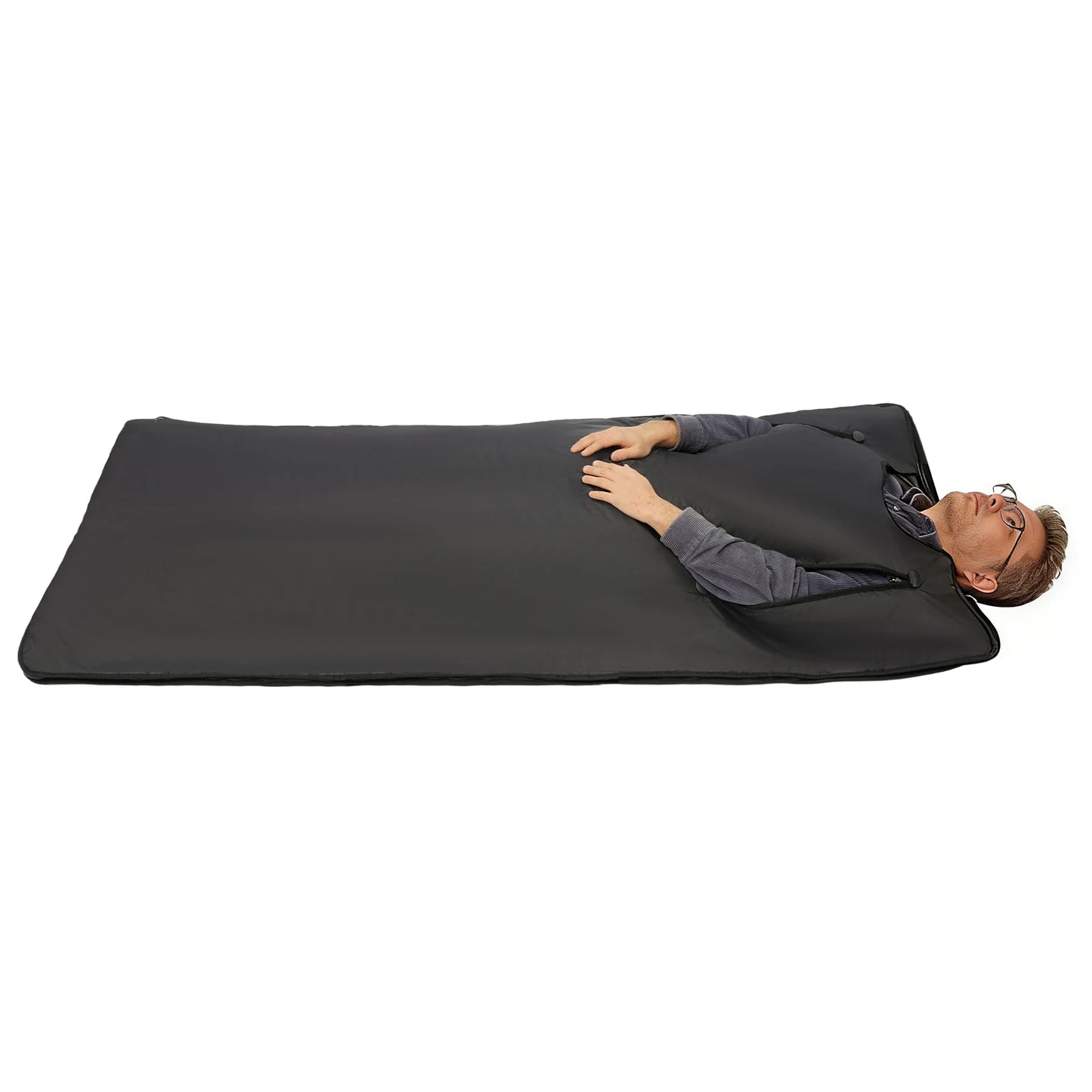 Oxford Cloth Infrared Sauna Blanket, Portable Home Spa with Temp Control 95-167°f & Timer Carry Bag for Detox Weight Loss