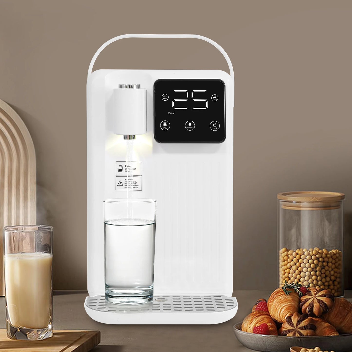 Instant Hot Water Dispenser With LED Control Panel