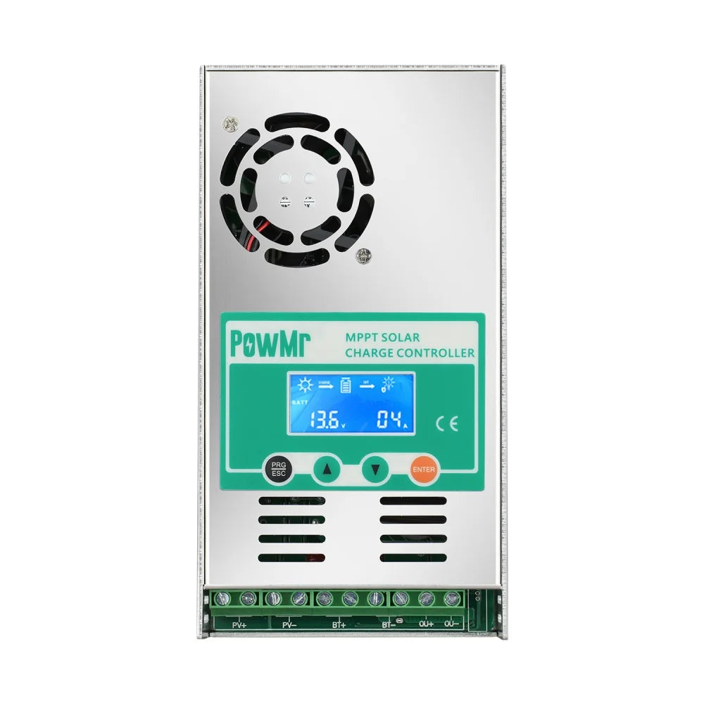 PowMr MPPT Solar Charge Controller Off Grid Battery Regulator