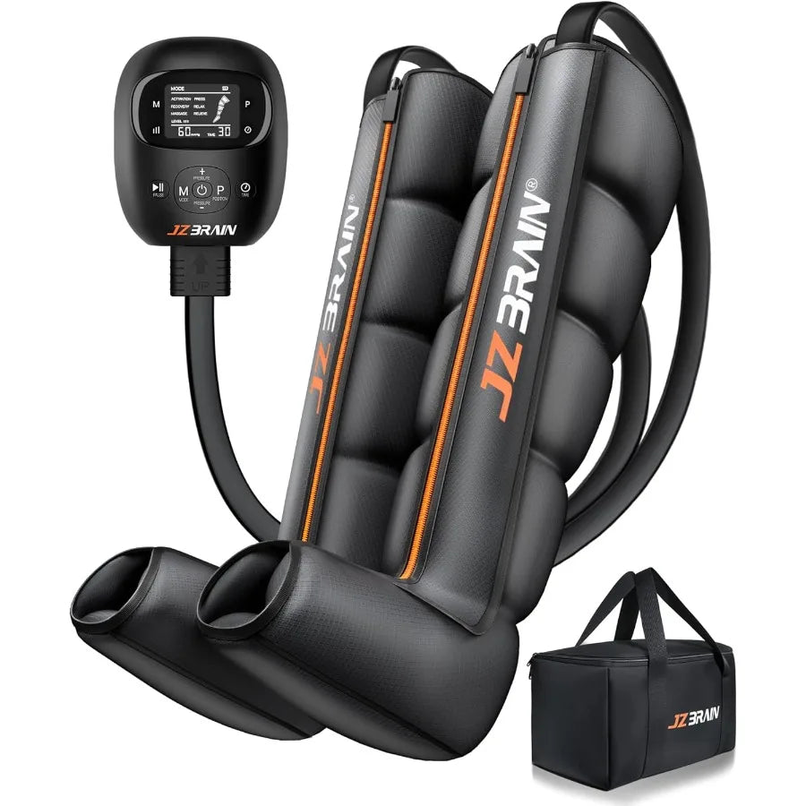 Sequential Air Compression Recovery System: Professional Sequential Compression Boots for Fast Recovery Circulation Improvement