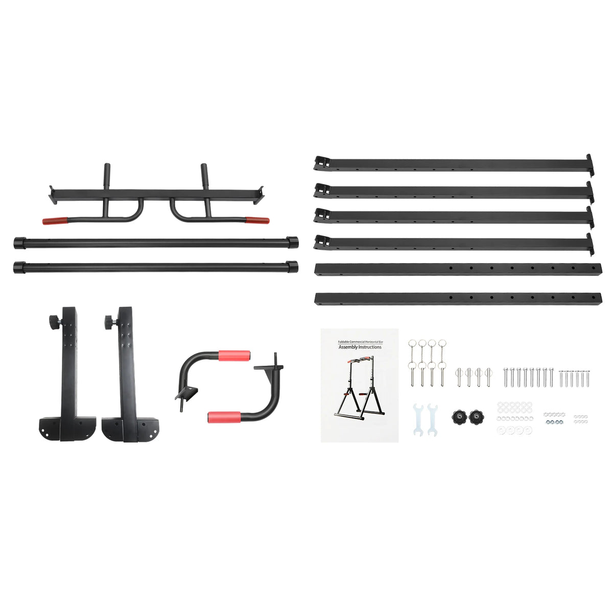 Adjustable Freestanding Triangular Pull Up Station for Home Strength Training