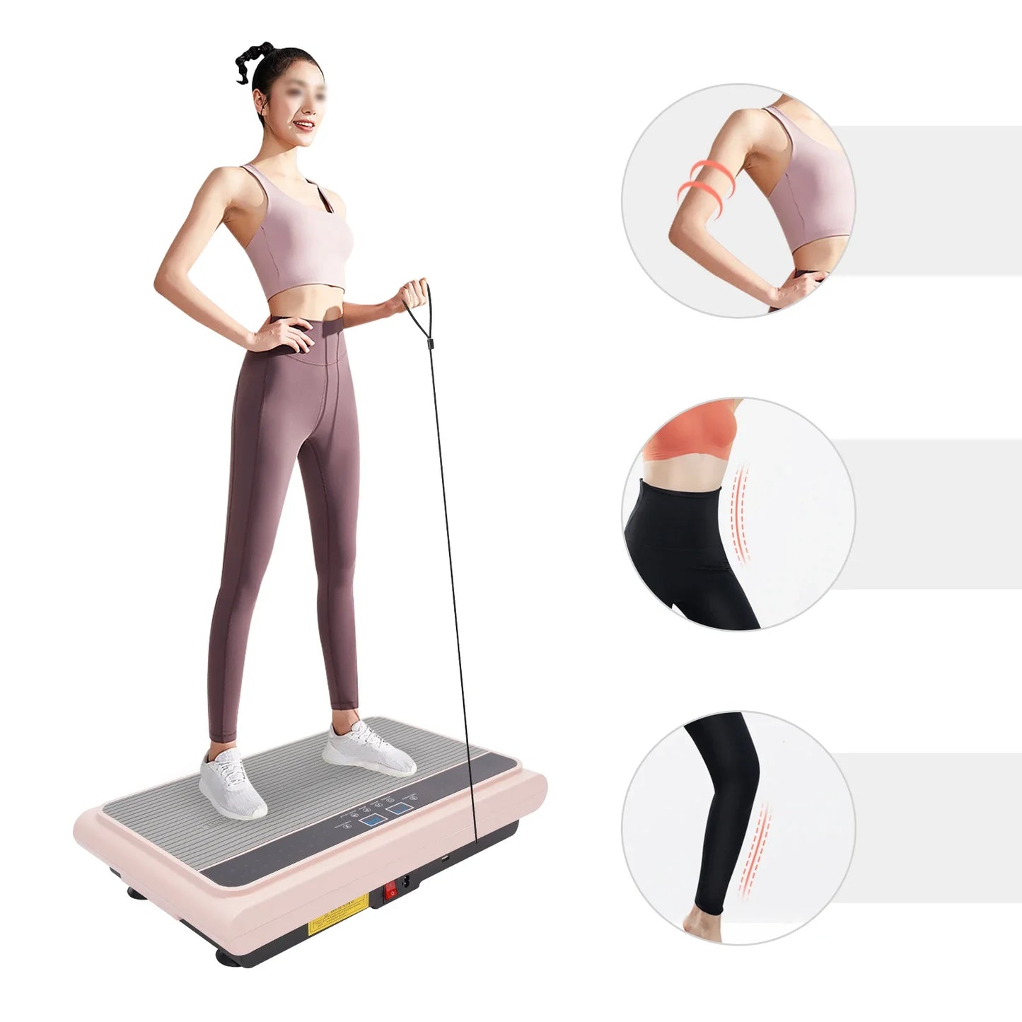 Whole Body Vibration Plate for Weight Loss with LCD Display