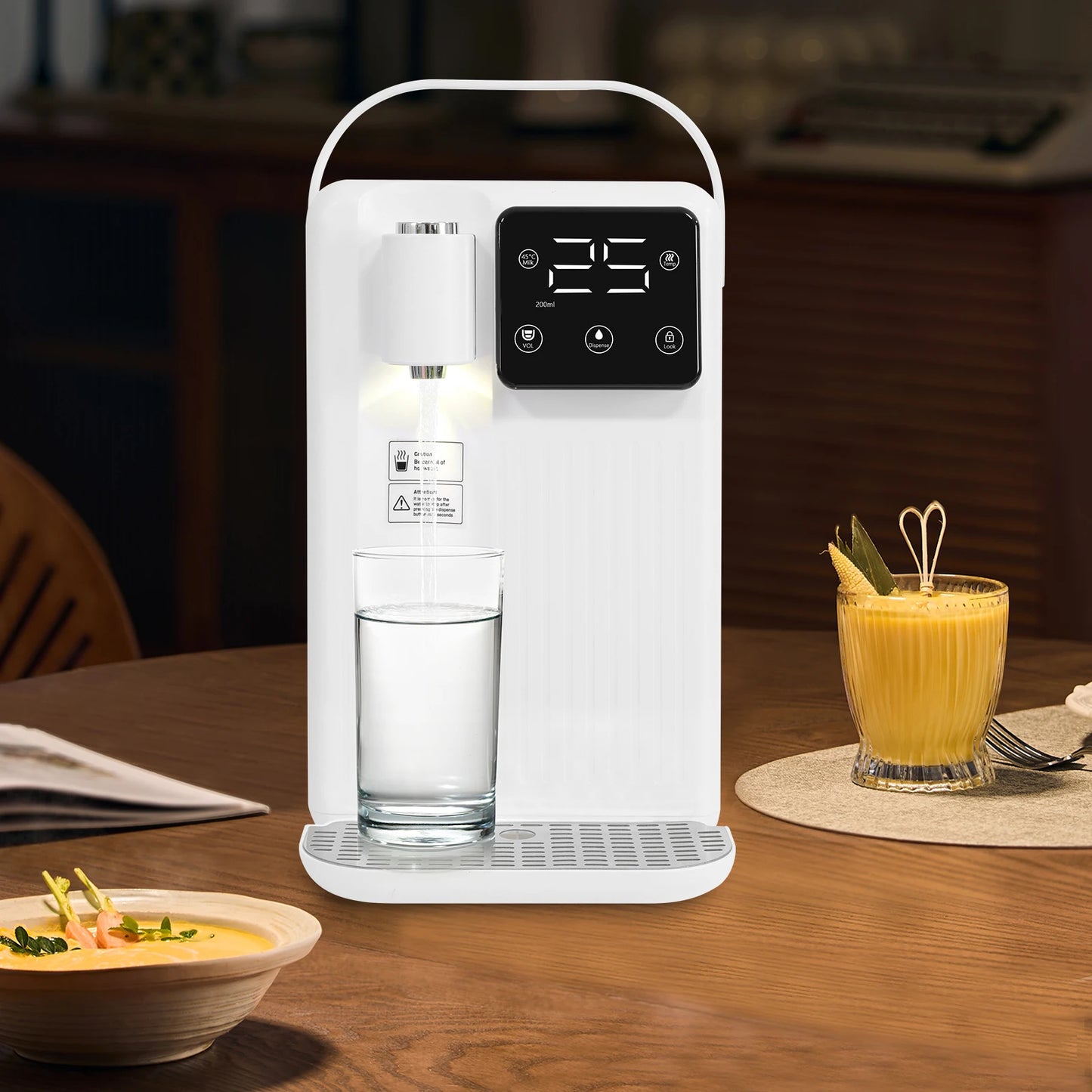 Instant Hot Water Dispenser With LED Control Panel