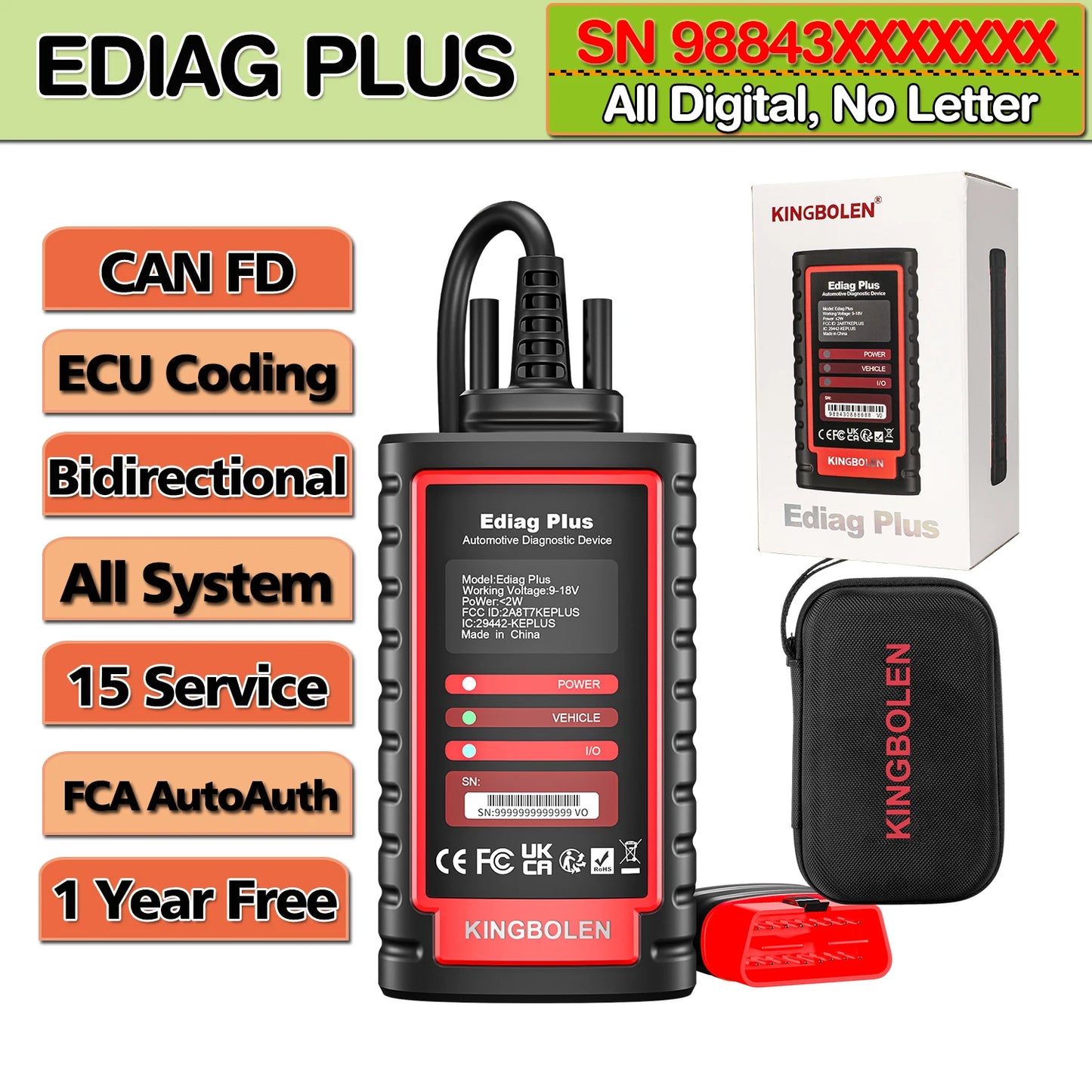 ThinkDiag 2 ALL software 1 Year Free Update Auto Diagnostic tool support