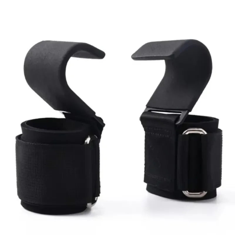Weight Lifting Hooks Non-Slip Straps for Deadlift