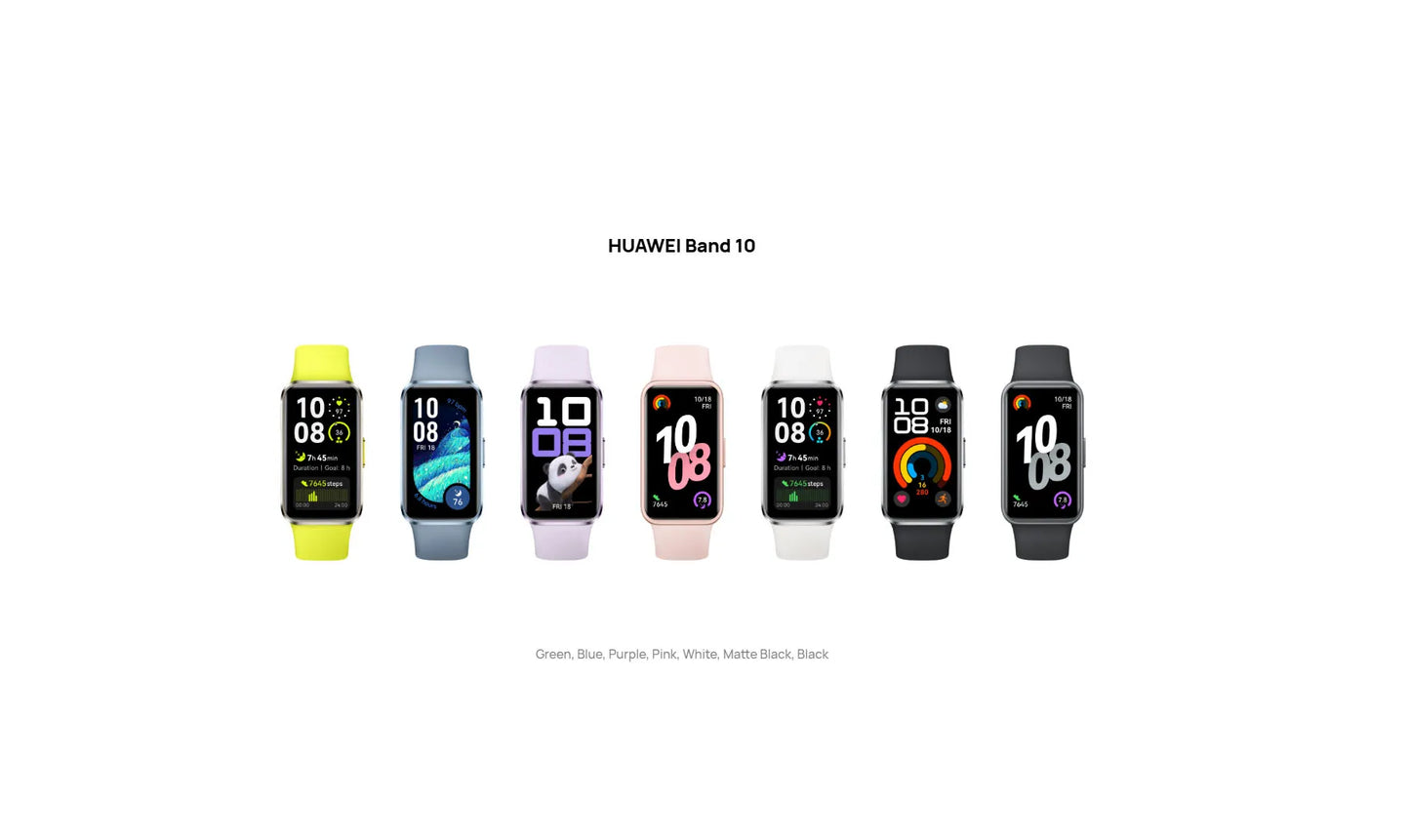 Huawei Band 10 Smartwatch with AI Fitness Monitoring and Sleep Analysis