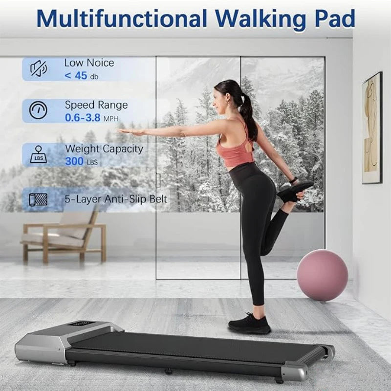 Superun Home Treadmill 2.5HP Walking Running Fitness Machine