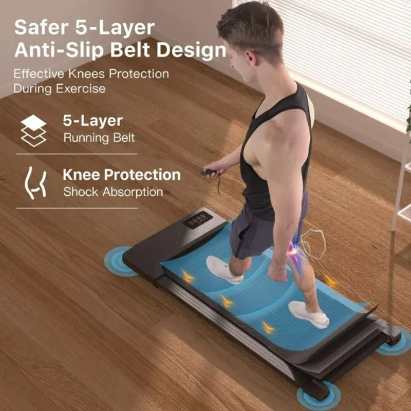 Superun Walking Pad Under Desk Treadmill Portable For Home Use