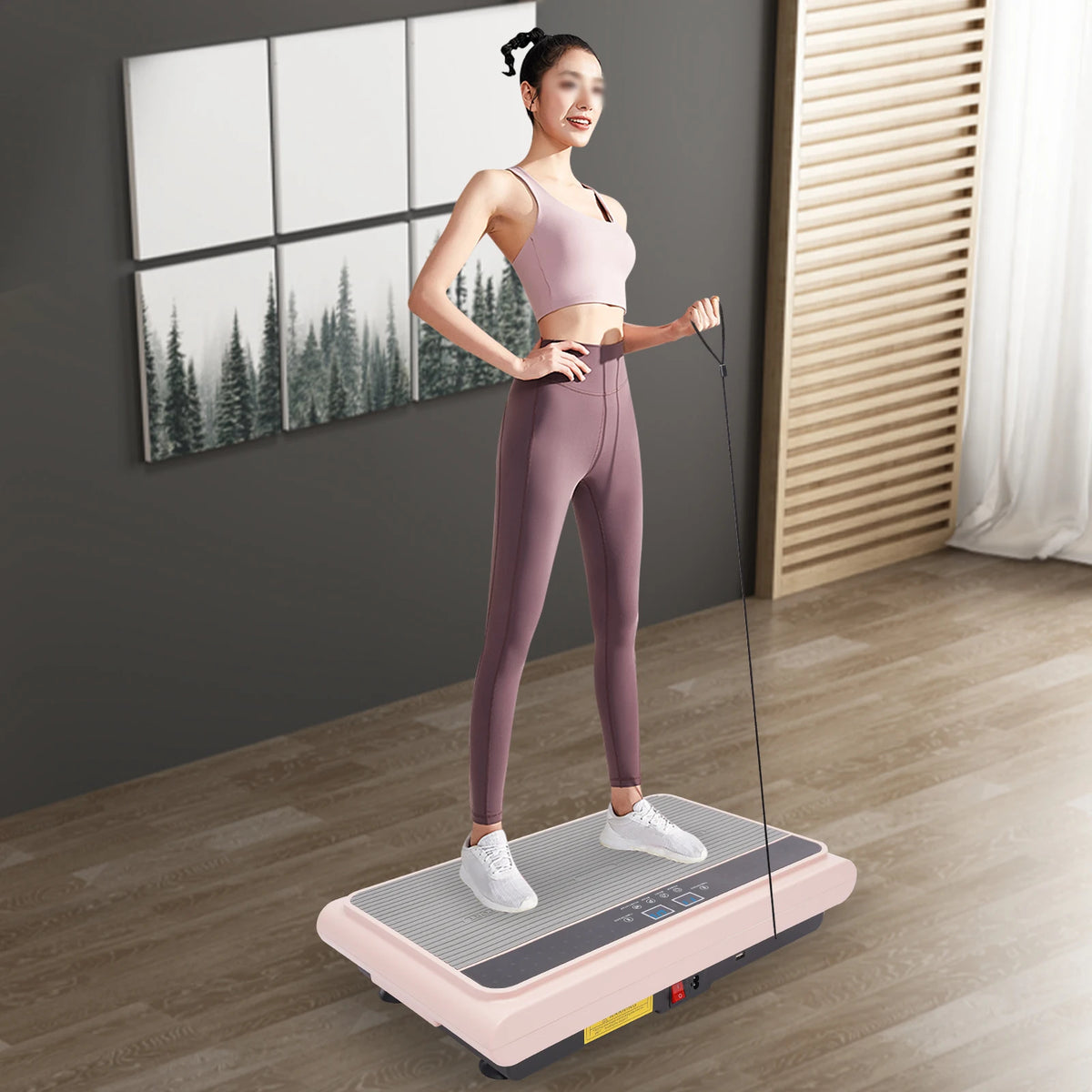 Whole Body Vibration Plate Machine for Fitness and Muscle Relaxation