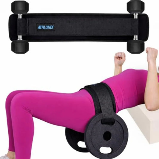 Hip Thrust Belt for Weight Training With Dumbbells and Kettlebells