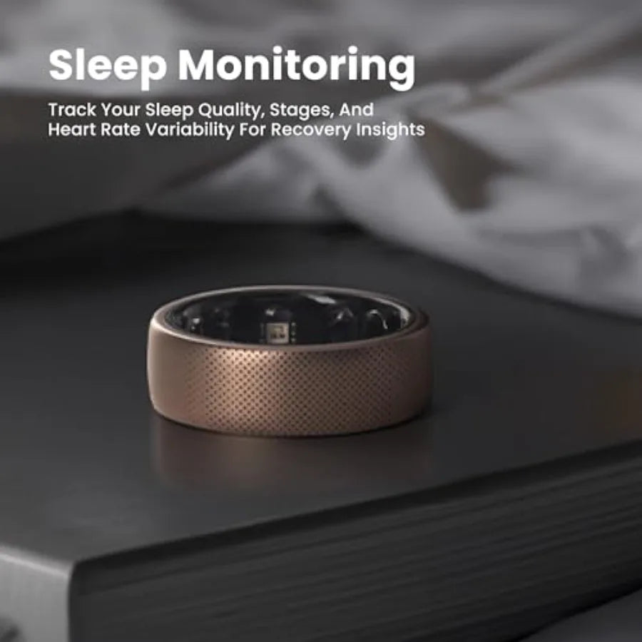 Smart Ring Health Tracker Fitness Ring Monitors Sleep Heart Rate