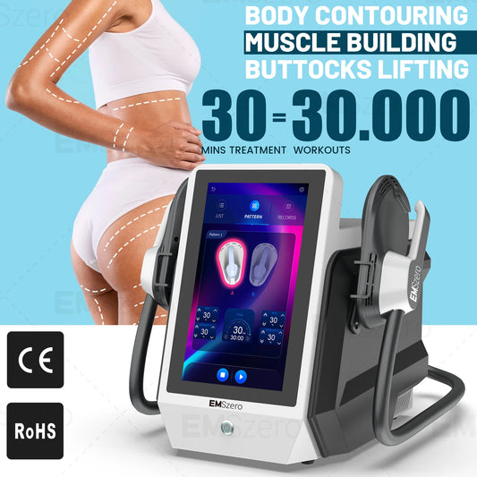 myoslim Body Sculpt Machine RF Sculpting Weight Loss Burning Fat Slimming Muscle Stimulation Equipment 6500W MYOslim