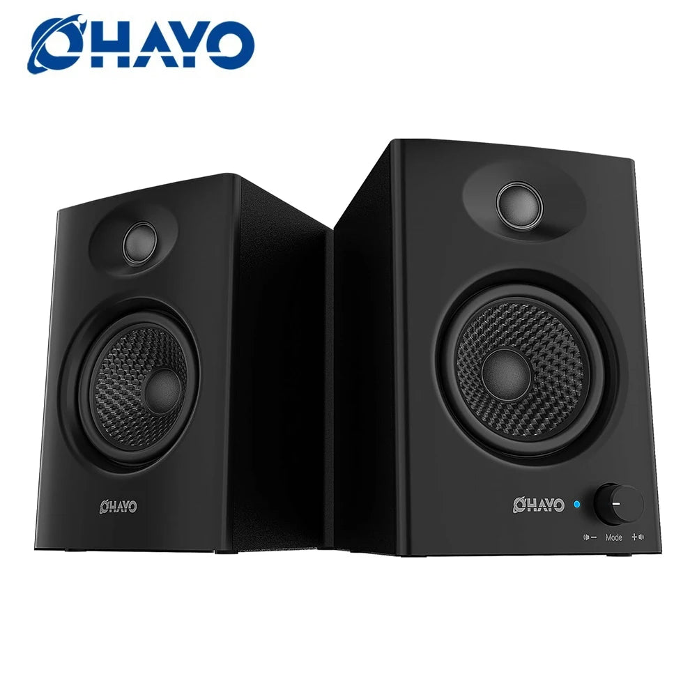 OHAYO Active Bluetooth 5.3 Bookshelf Speakers