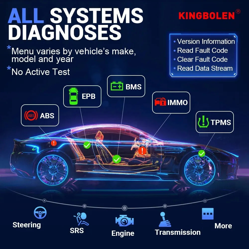 Lifetime ALL System Car Diagnostic Tools