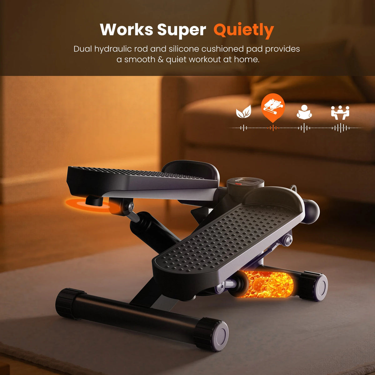 JHK Mini Home Stepper Machine