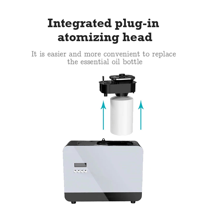30000 Feet Namste Aroma Diffuser 800ML Capacity Essential Oil, Air Purifier Metal Body