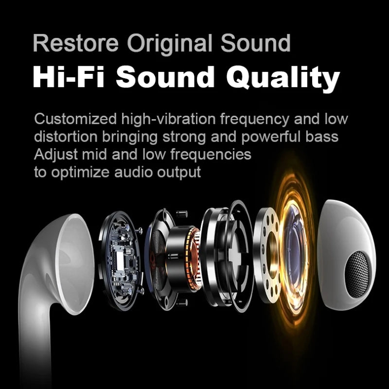 Type C Wired Earphones For Music Headphones iPhone 15 16 17 Pro Max With Mic For Sumsung Xiaomi Huawei USB C Tablet Earplug