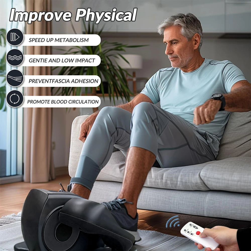 Gamewiu Under Desk Elliptical Pedal Exerciser Multifunction Mini Trainer