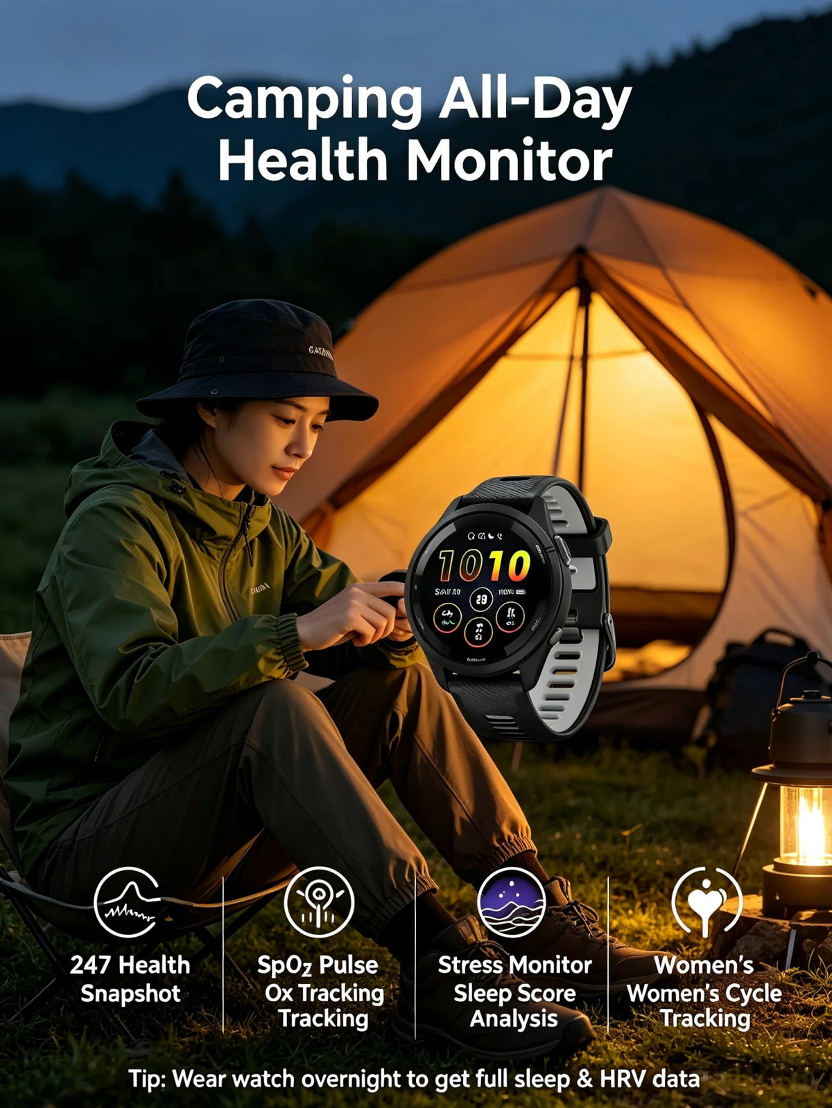 Garmin Forerunner 265 Outdoor GPS Smartwatch