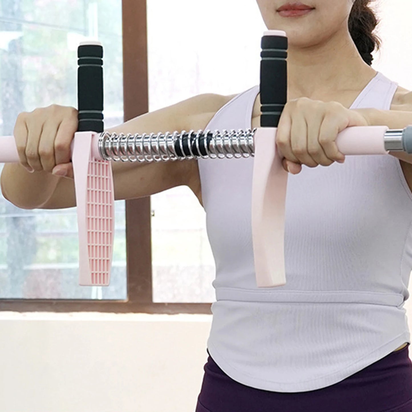 MOJOYCE 2 In 1 Lightweight Leg Exerciser For Arm Thigh Hip Shaping