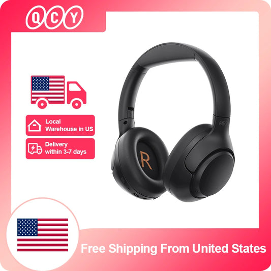 QCY H3 ANC Wireless Headphones Bluetooth 5.4