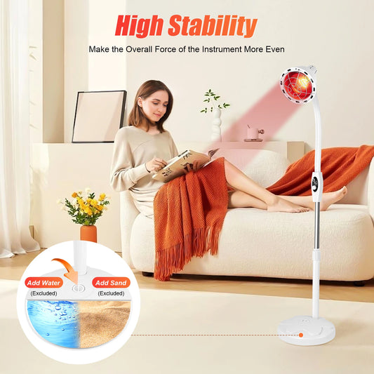 Professional 275W Infrared Heat Lamp For Joint Pain Relief