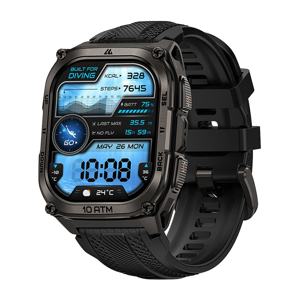 KOSPET Tank M4 Smart Watch With GPS And 24 7 Health Monitor